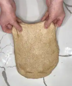 Sourdough Round shaping process