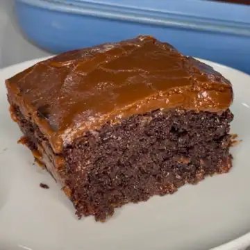 Moist Chocolate Cherry Cake made with Fresh-Milled Flour