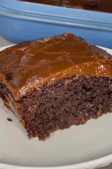 Moist Chocolate Cherry Cake made with Fresh-Milled Flour