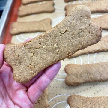 fresh milled flour dog treat recipe