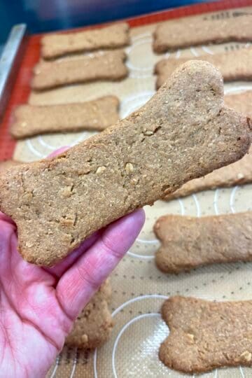 fresh milled flour dog treat recipe