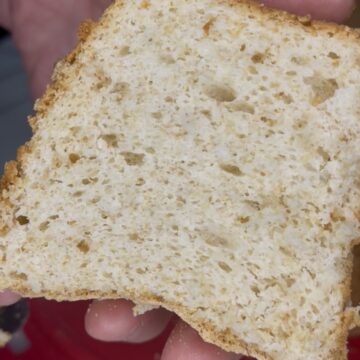 fresh milled flour angel food cake