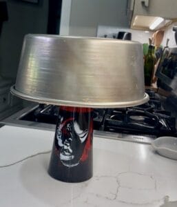 cooling angel food cake